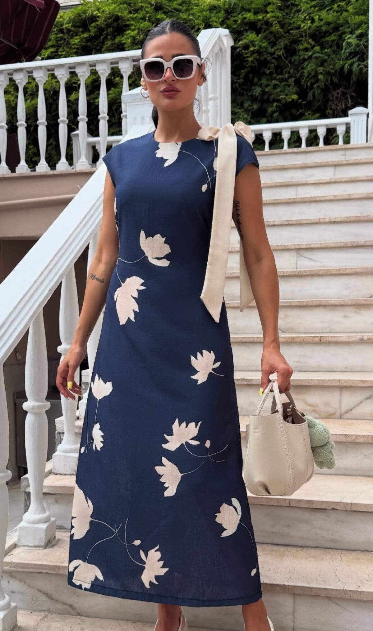 Robe longue en lin – Élégance naturelle et féminine