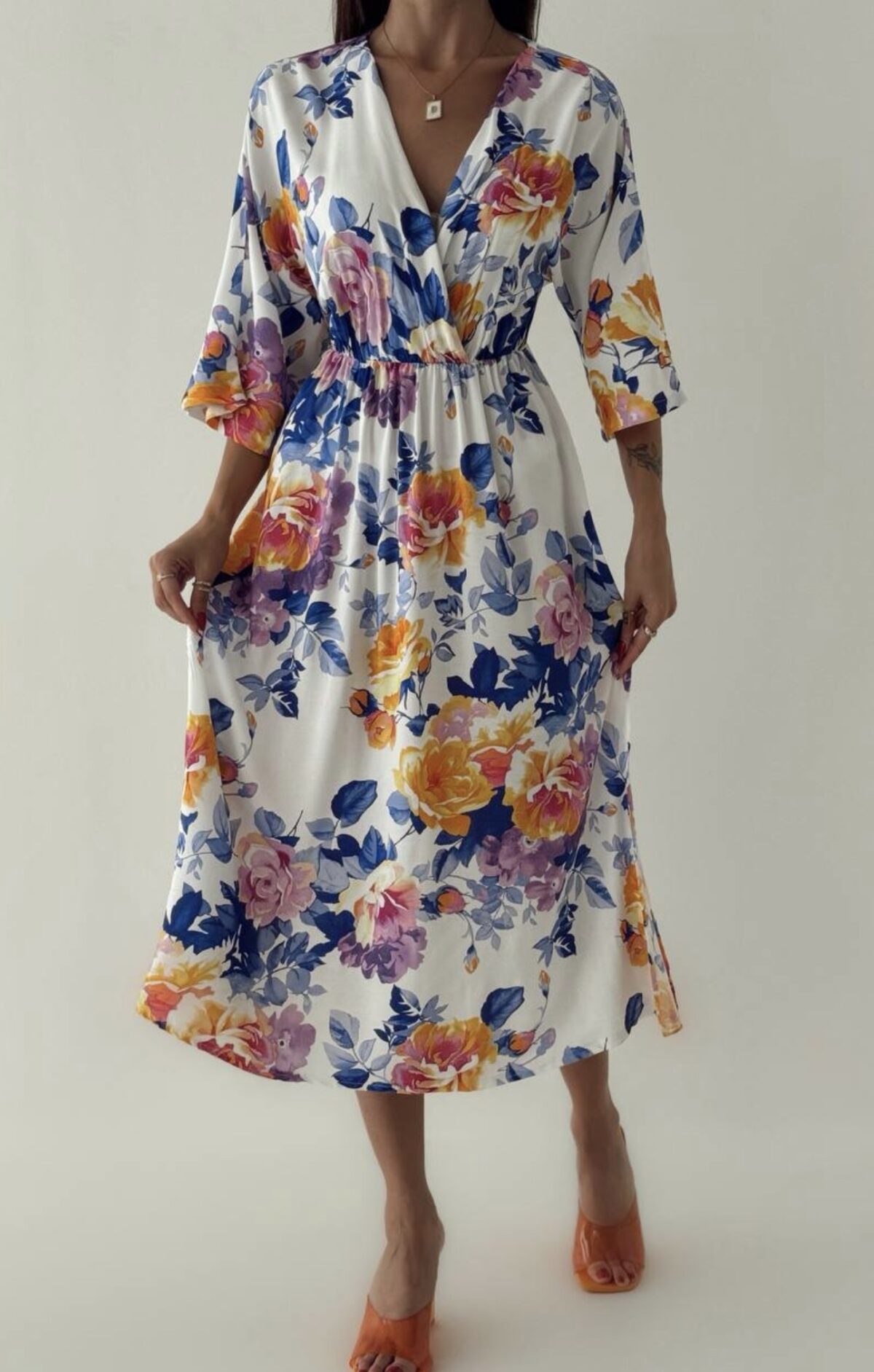 Robe longue fleurie – ultra légère