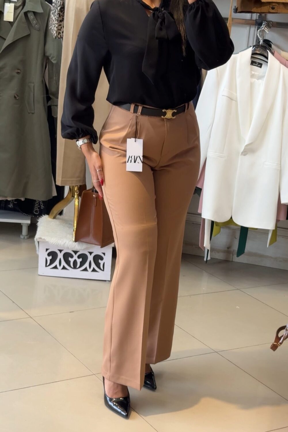 Pantalon classique carré – Image 2