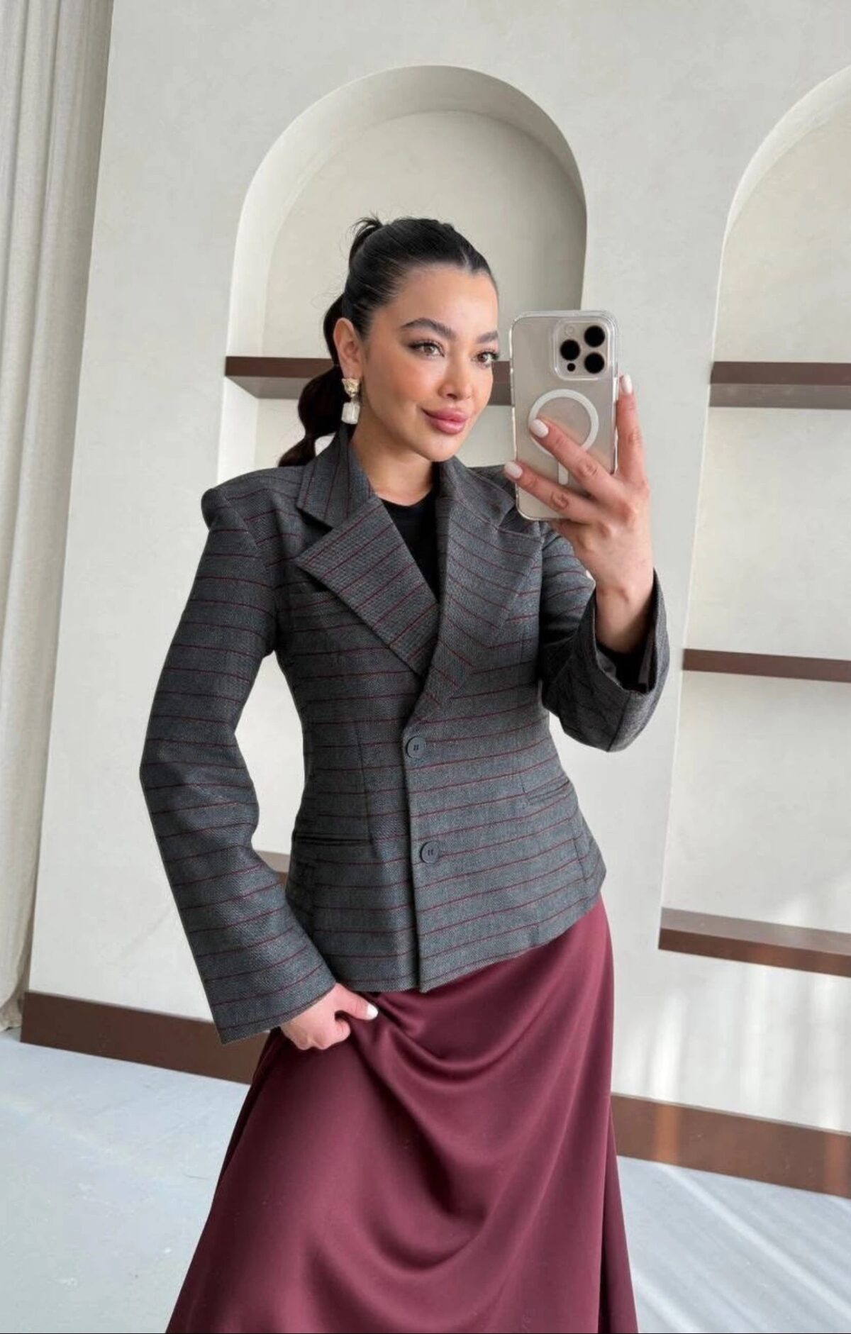 Blazer structuré court