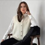 gilet tweed court STD