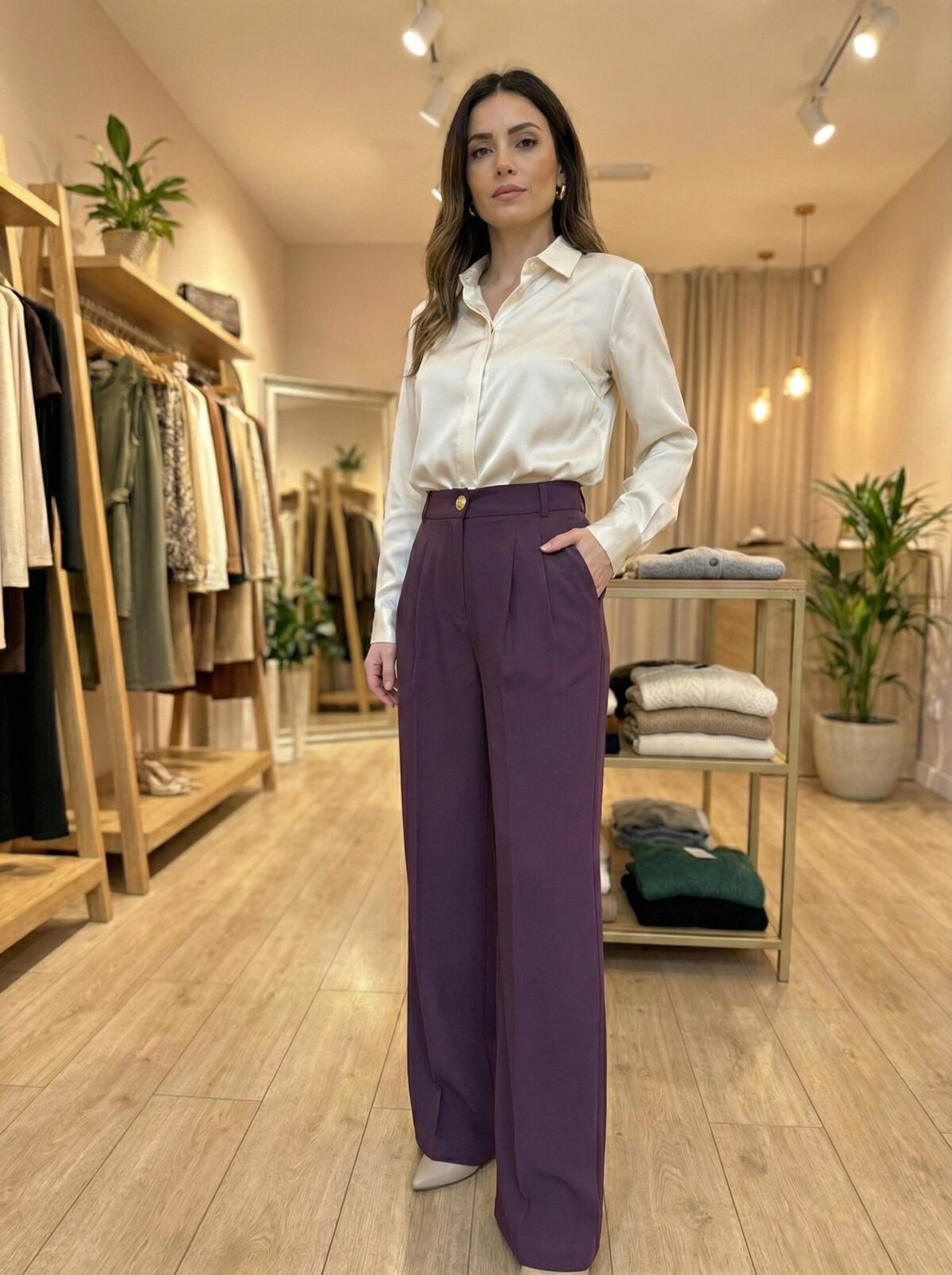 Pantalon Palace Taille Haute