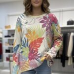 Pull Col Rond Torsadé