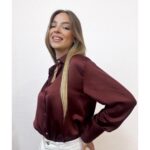 Chemise Fluide en Satin