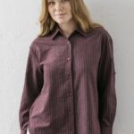 Chemise Fluide en Modal à Rayures