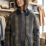 Veste Barn Jacket à Carreaux