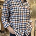Chemise Décontractée à Carreaux