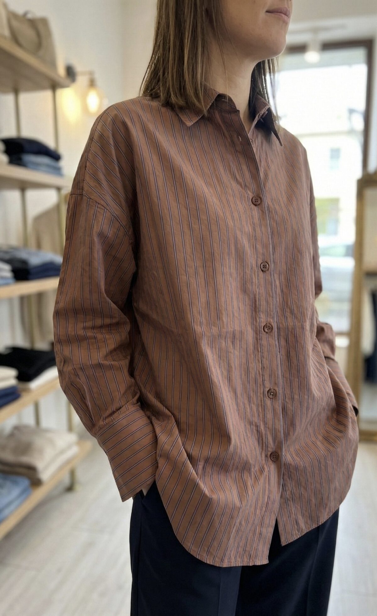 Maxi Chemise Longue Boutonnée