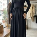 Robe Longue Fluide Coupe Empire