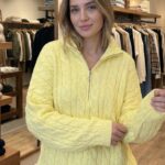 Pull Torsadé Col Camionneur Zippé