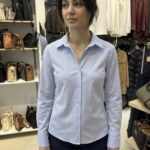 Chemise courte cintrée