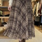 Jupe Midi Fluide Coupe Biais