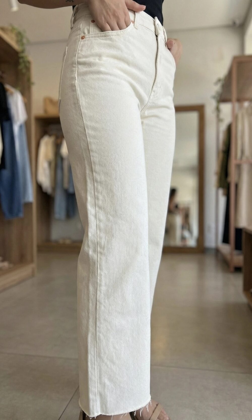 Jean Droit Taille Haute – Image 2