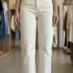 Jean Droit Taille Haute