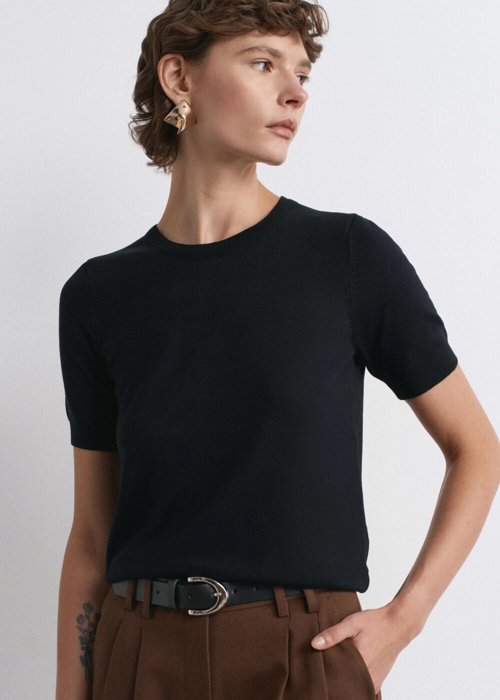 T-shirt en Maille Fine - STD – Image 2