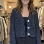 Gilet Court en Maille Texturée