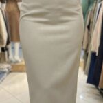 Jupe Crayon Midi Taille Haute TAILLE S