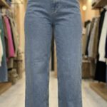 Jean Droit Taille Haute - Bleu Clair Vintage grand taille