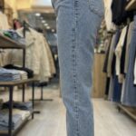 Jean Vintage – Taille Haute Bleu Clair