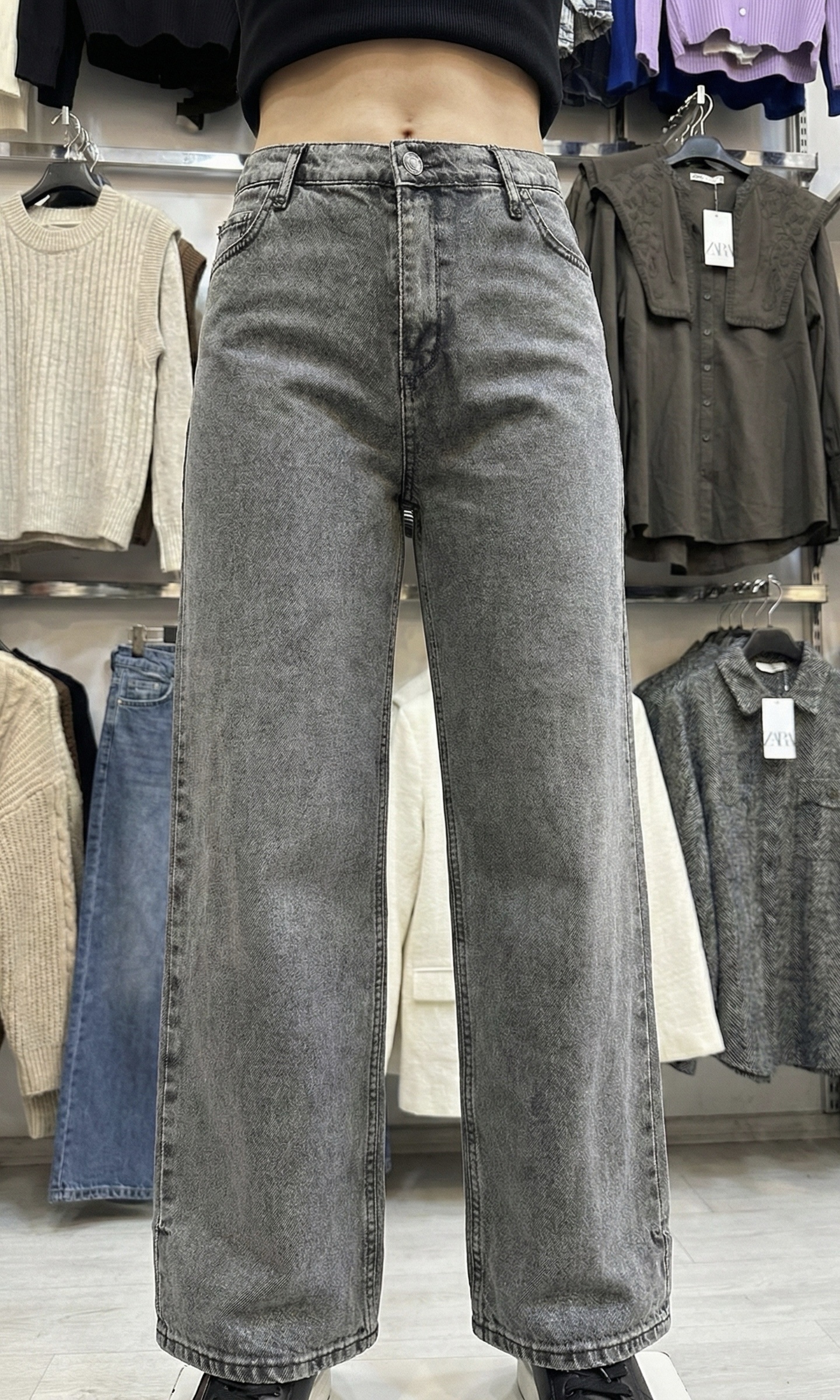 img_1288 Jean Large Wide Leg ( taille 46) – Image 1