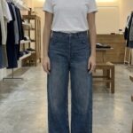 Jean Droit Taille Haute