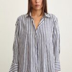 Chemise Rayée Oversize