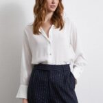 Chemise Blanche Classique – Coupe Fluide & Intemporelle