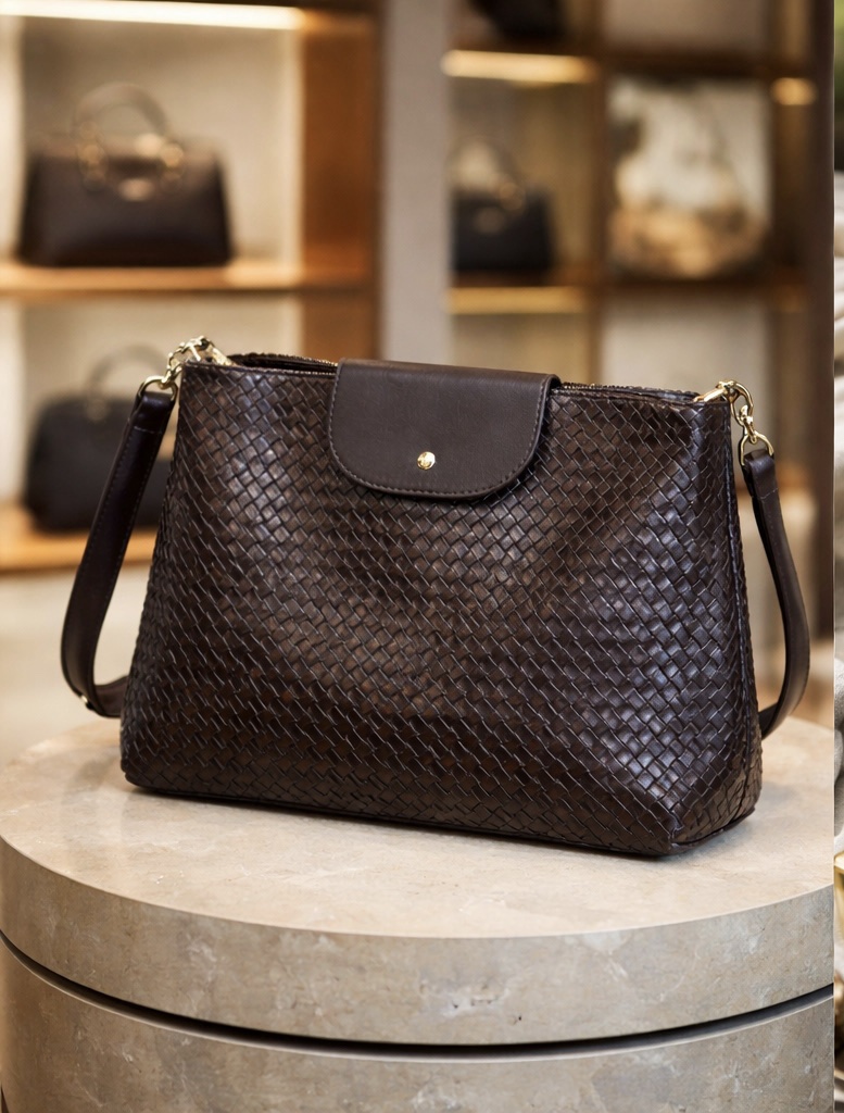 img_1451 Sac chic marron – Image 1