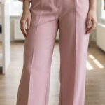 Pantalon Rose Poudré