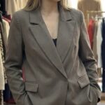 Veste Blazer Femme Marron  Élégance & Structure