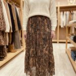 Jupe Longue Fluide & Tons Chauds