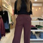 Pantalon Palazzo Taille Haute