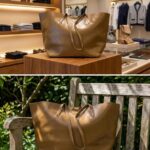 Sac en cuir grand chic