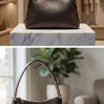 Petit Sac Baguette en cuir