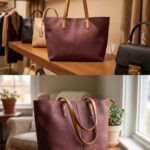 Sac d'Épaule "Suede" Doux