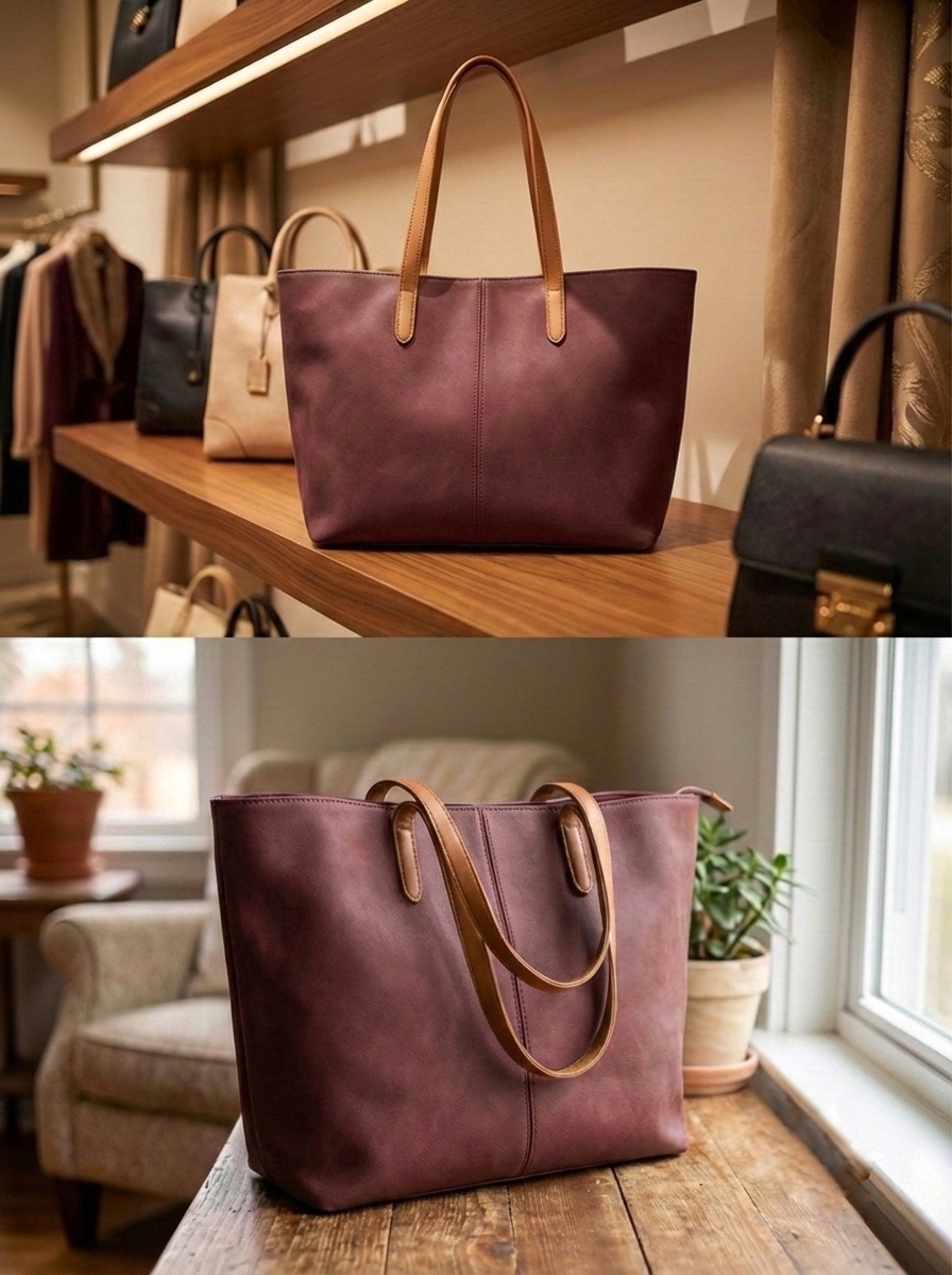 img_9400-2 Sac d'Épaule "Suede" Doux – Image 1