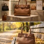 Medi Sac Baguette en Daim