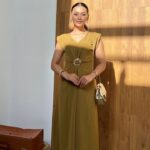 Robe fluide avec ceinture