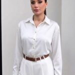 Chemise classique fluide