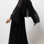 Ensemble "Aura" : Jupe Maxi & Chemisier Volanté en Mousseline