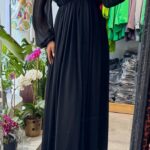 Robe long style noir