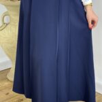 Jupe Évasée Chic à Plis