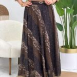 Jupe Longue Floral a motif