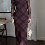 Robe a doublure fine