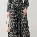 Robe a motif fluide - Taille STD