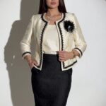 Ensemble black and white chic -Taille 46