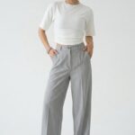 Pantalon Large à Pinces fluide