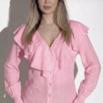 Chemise foulard fluides