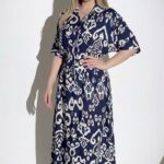 Robe longue a motif -Taille S-