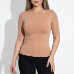 Top coton fluide